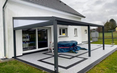 Fabricant terrasse suspendue et pergola métal à Haguenau